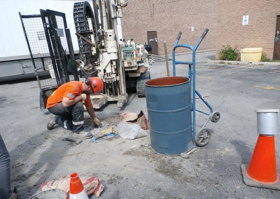 Phase 2 ESA soil sampling